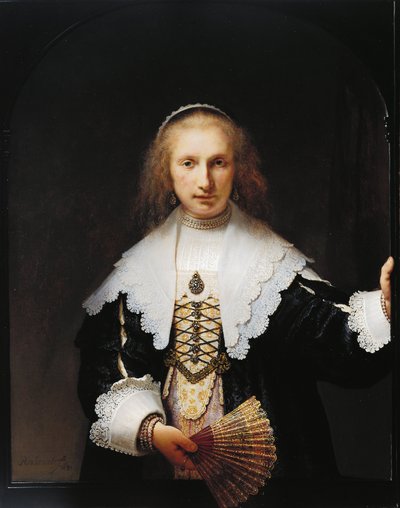 Agatha Bas (1611-58) von Rembrandt van Rijn